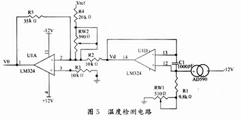 溫度檢測電路